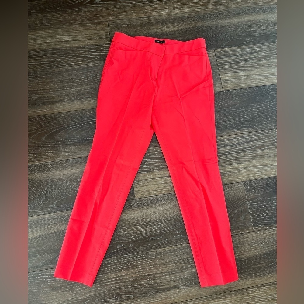 Halogen Red Hibiscus Dress Pants
